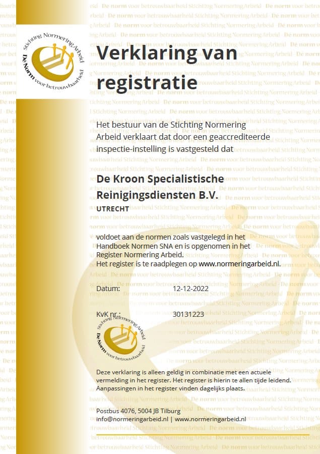 vvr reinigingsdiensten